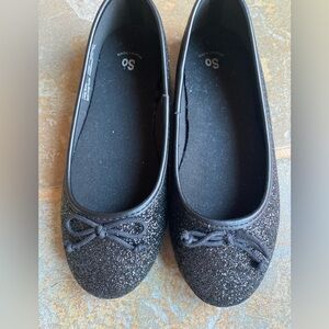 🌟2 for $10- NWT sparkly black slip ons
